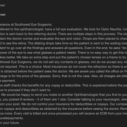 Southwest Eye Surgeon - The Doctor's Response to my Google Review
