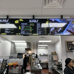 Kru GrillHouse - Menú