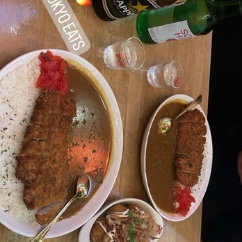 Tokyo Eats - Chicken Katsu Curry Rice, Kara-age, original takoyaki, soju strawberry flavor, and Premium Sapporo regular - Ramen Near Me - Fullerton, California Tokyo Eats - Chicken Katsu Curry Rice, Kara-age, original takoyaki, soju strawberry flavor, and Premium Sapporo regular - Ramen Near Me - Fullerton, California