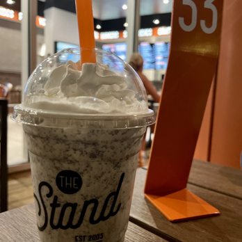 The Stand - American Classics Redefined - Cookies N' Cream Shake - New American Near Me - The Woodlands, Texas