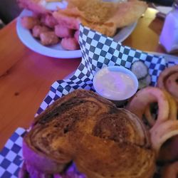 The Shop Bar & Grill - Reuben, walleye