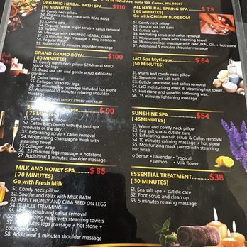 LeO Nails & Organic Spa - Menu; great prices! - Nail Salons Near Me - Camas, Washington