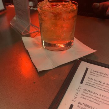 Morrow's - The Bywater (Whiskey, peach Schnapps, triple dec and house made ginger beer) - Cajun/Creole Near Me - New Orleans, Louisiana