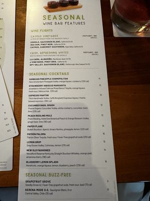 Menu photo 2 Seasons 52 Orlando, FL Menu photo 2 Seasons 52 Orlando, FL