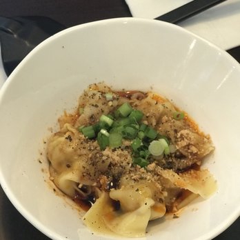 Noodle Man - Pork Wonton w/ Chili Oil. In store menu says 7, but you get 8. Grab a to-go menu to see the extra wonton listed (; - Noodles Near Me - Virginia Beach, Virginia Noodle Man - Pork Wonton w/ Chili Oil. In store menu says 7, but you get 8. Grab a to-go menu to see the extra wonton listed (; - Noodles Near Me - Virginia Beach, Virginia
