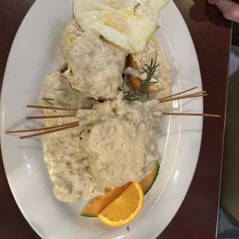 Hash House A Go Go - Biscuits and gravy with sausage and eggs - New American Near Me - Las Vegas, Nevada Hash House A Go Go - Biscuits and gravy with sausage and eggs - New American Near Me - Las Vegas, Nevada