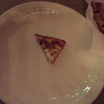 Nello's Ahwatukee - Thought this was funny...I'm on a diet so this was the perfect size slice for me - Pizza Near Me - Phoenix, Arizona