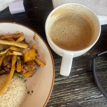 Paula's Cafe - Lomo saltado and an Horchata Latte - Breakfast & Brunch Near Me - San Francisco, California Paula's Cafe - Lomo saltado and an Horchata Latte - Breakfast & Brunch Near Me - San Francisco, California