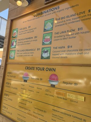 Menu photo 6 Kula Shave Ice Hilo, HI