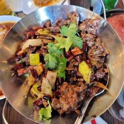 Dry pot lamb