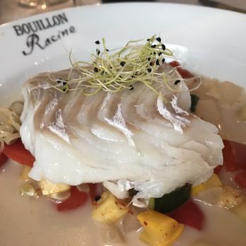 Bouillon Racine - Great halibut(?)! - French Near Me - Paris, 75