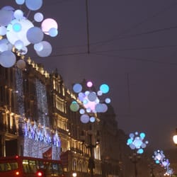 Catherine Page - Regent Street during Christmas.