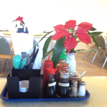 Lam's Garden - Each table has a tray of utensils and condiments. - Vietnamese Near Me - Hilo, Hawaii Lam's Garden - Each table has a tray of utensils and condiments. - Vietnamese Near Me - Hilo, Hawaii