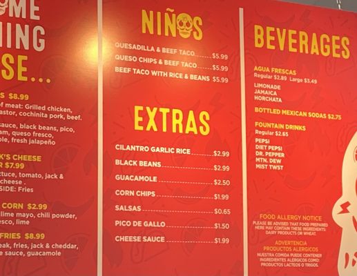 Menu photo 6 Cucho’s Taco Grille Greenville, SC