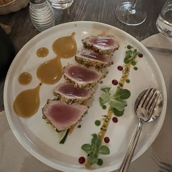 Cantinetta delle Terme - Tuna with pistachio coating - Seafood Near Me - Florence, FI