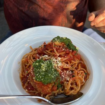 Luna Restaurant - Spaghetti and Meatballs - Italian Near Me - Jersey City, New Jersey