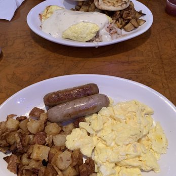 Lighthouse Cafe - Two eggs, potatoes, sausage. - Breakfast & Brunch Near Me - Sanibel, Florida Lighthouse Cafe - Two eggs, potatoes, sausage. - Breakfast & Brunch Near Me - Sanibel, Florida