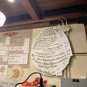 The Crumpet Shop - Menu - Bakeries Near Me - Seattle, Washington The Crumpet Shop - Menu - Bakeries Near Me - Seattle, Washington