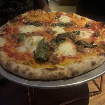 Kassi Beach - Margherita Pizza (add Italian sausage) - Italian Near Me - Las Vegas, Nevada Kassi Beach - Margherita Pizza (add Italian sausage) - Italian Near Me - Las Vegas, Nevada