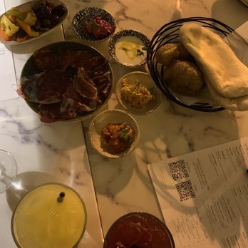 AMBAR Restaurant, Capitol Hill - Mango Lemonade Berry Daisy Beet Tzatziki Ambar Mezze - Modern European Near Me - Washington, DC, District of Columbia