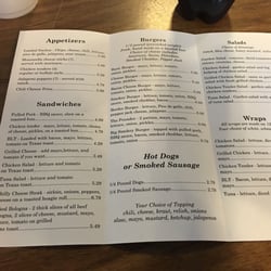 Chow Hall - The Menu