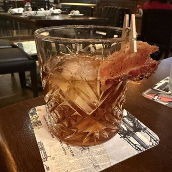 The Capital Burger - Smoked Bacon Old Fashioned - Burgers Near Me - Boston, Massachusetts The Capital Burger - Smoked Bacon Old Fashioned - Burgers Near Me - Boston, Massachusetts