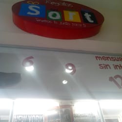 Regalos Sort - Letrero de la tienda