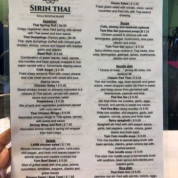 Sirin Thai - Thai Near Me - Greenville, South Carolina Sirin Thai - Thai Near Me - Greenville, South Carolina