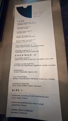 Menu photo 1 Union New American Tampa, FL Menu photo 1 Union New American Tampa, FL