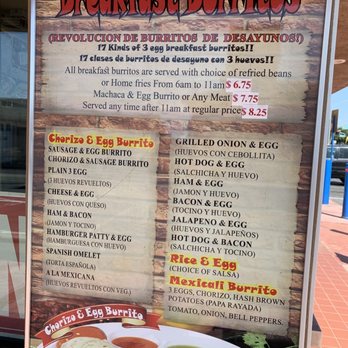 Burrito Track No 2 - Mexican Near Me - Whittier, California