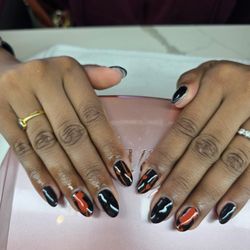 Diamond Spa - Fill hot gel with design