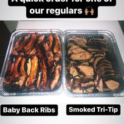 Lucas Family BBQ - BBQ RIBS AND TRI-Tip