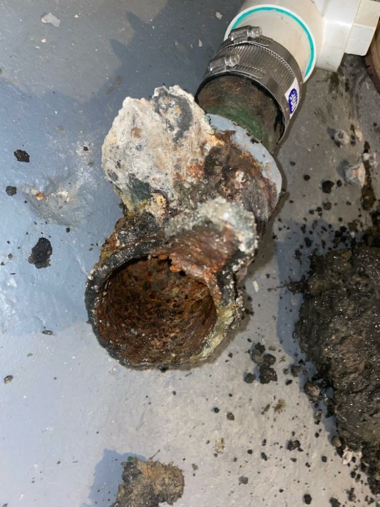 Slide of Smith’s drain service