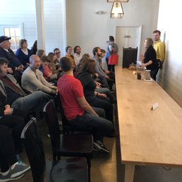 Coffee class at stop #4