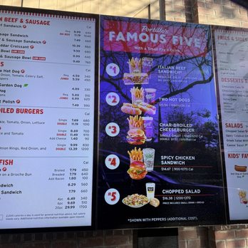 Portillo's Buena Park - Menu - Hot Dogs Near Me - Buena Park, California