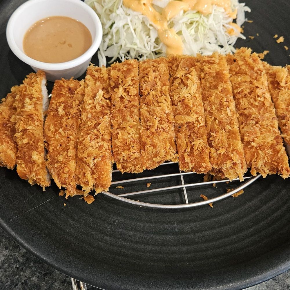 Juicy pork cutlet