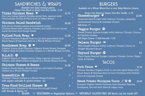 Menu photo 5 The Wild Radish  Nyack, NY