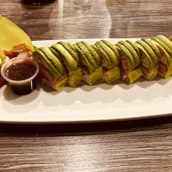 Nozomi - Soy paper roll, tuna, salmon, yellowtail, no rice. Awesome - Sushi Bars Near Me - La Jolla, California Nozomi - Soy paper roll, tuna, salmon, yellowtail, no rice. Awesome - Sushi Bars Near Me - La Jolla, California