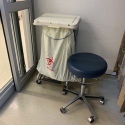 Naval Hospital Camp Lejeune - Curious about the biohazard in this room.