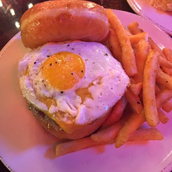 Sun Diner - Yes that is in fact a saucisse pattie with a fried egg and cheese between TWO DONUTS! - Breakfast & Brunch Near Me - Nashville, Tennessee