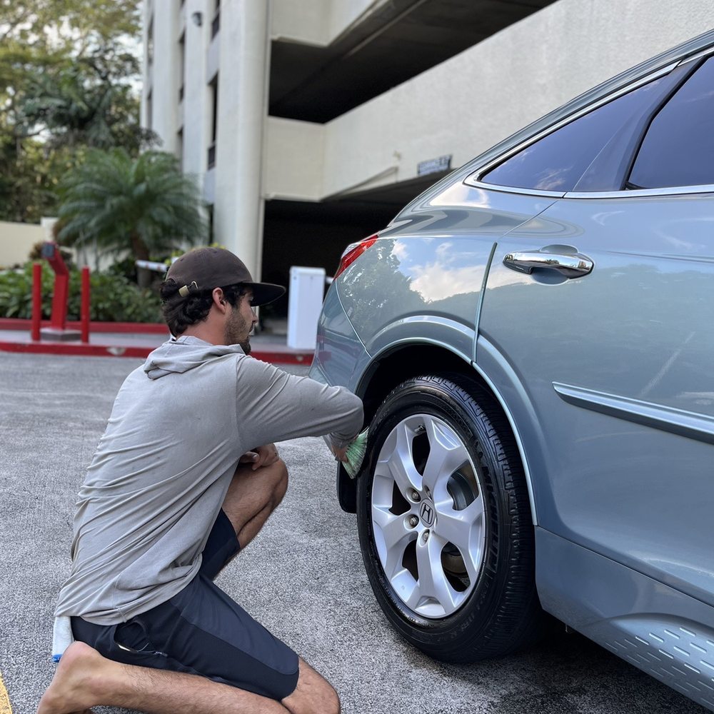 Spending extra time to make the wheels shine! Spending extra time to make the wheels shine!