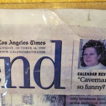 Cafe Los Feliz - Today's date! Happy Anniversary of CLF in LA Times! - Coffee & Tea Near Me - Los Angeles, California