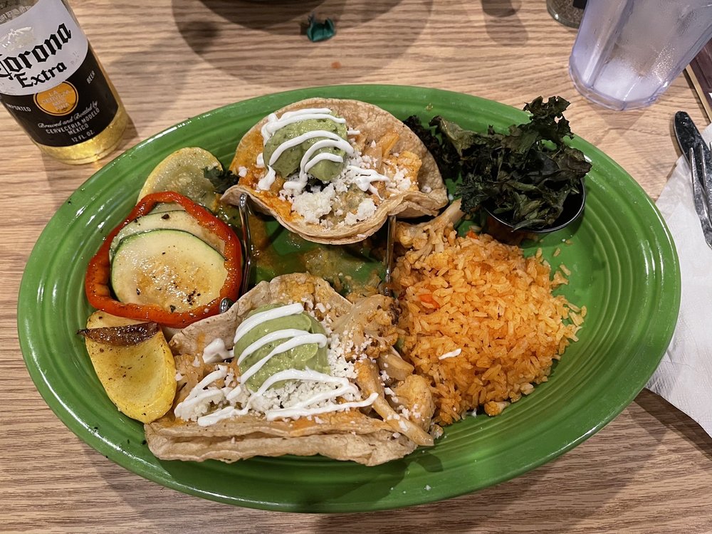 Order Roasted Cauliflower Tacos food online from Poblano Mexican Grill & Bar store, Clearwater on bringmethat.com