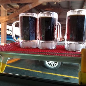 Port Drive-In - Back again for more old-school car hop eats, including homemade frosty mug root beers! - Burgers Near Me - Chesterton, Indiana