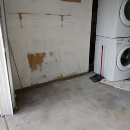 Garage, after. Garage, after.