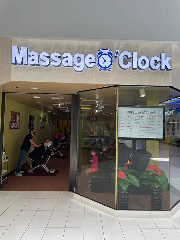 MASSAGE O’CLOCK Updated July 2024 1 Southland Mall, Hayward