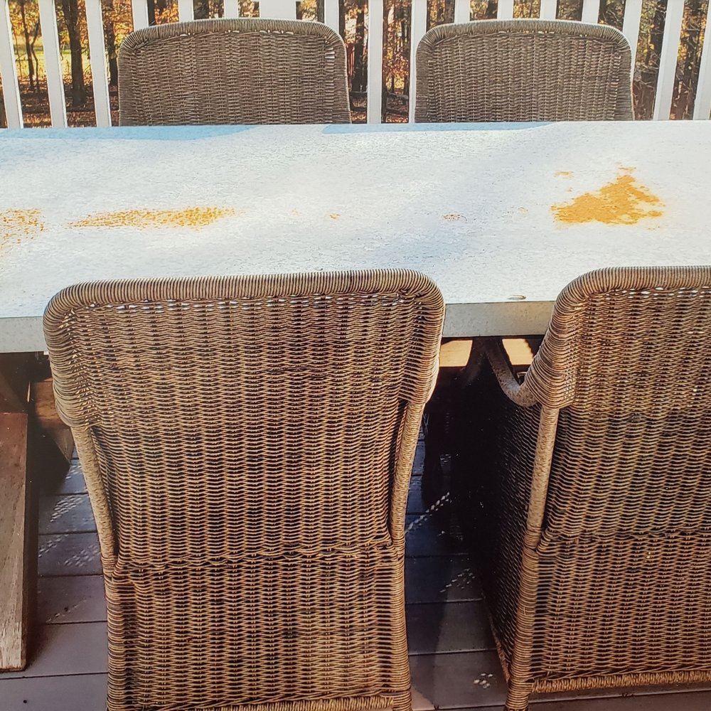 Pottery Barn - Pottery Barn Abbott Zinc Table RUSTED!! - Home Decor Near Me - Palo Alto, California Pottery Barn - Pottery Barn Abbott Zinc Table RUSTED!! - Home Decor Near Me - Palo Alto, California