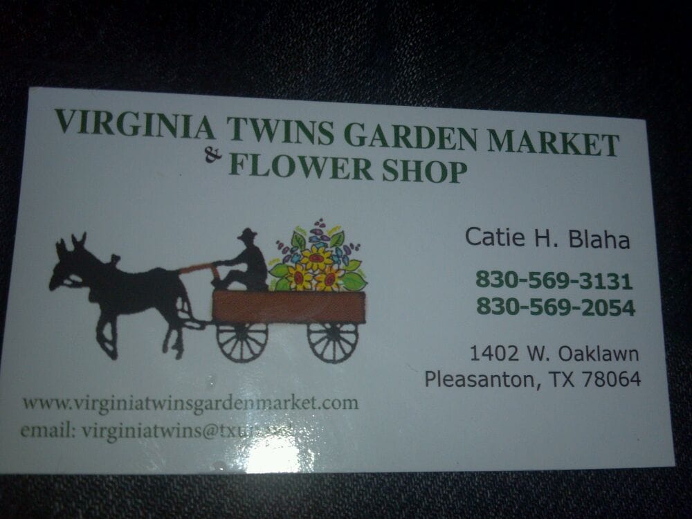 VIRGINIA TWINS GARDEN MARKET & FLOWER SHOP Updated September 2024
