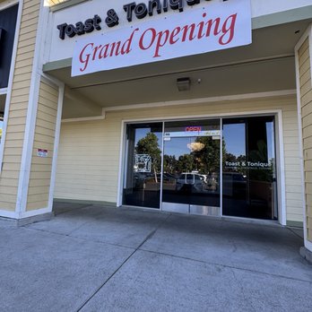 Toast & Tonique - Entrance - Breakfast & Brunch Near Me - Newark, California Toast & Tonique - Entrance - Breakfast & Brunch Near Me - Newark, California