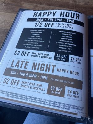 Menu photo 7 Yard House Dallas, TX